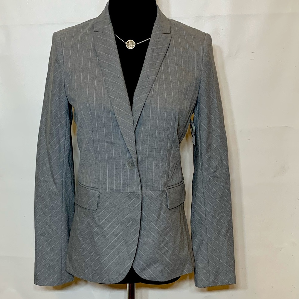 Pin-Striped Blazer